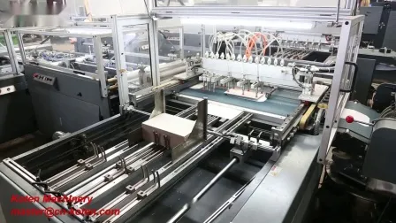 Máquina automática para fazer capa dura de caixa rígida