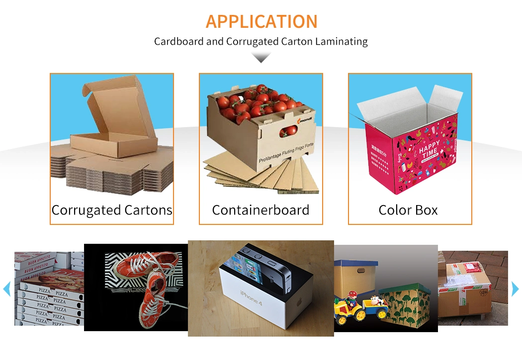 Thermal Laminating Container Board Color Box Packaging Machine High Speed Litho Laminating Machinery