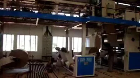 Linha de produção automática de papelão ondulado 5ply de 2200mm e máquina de impressão